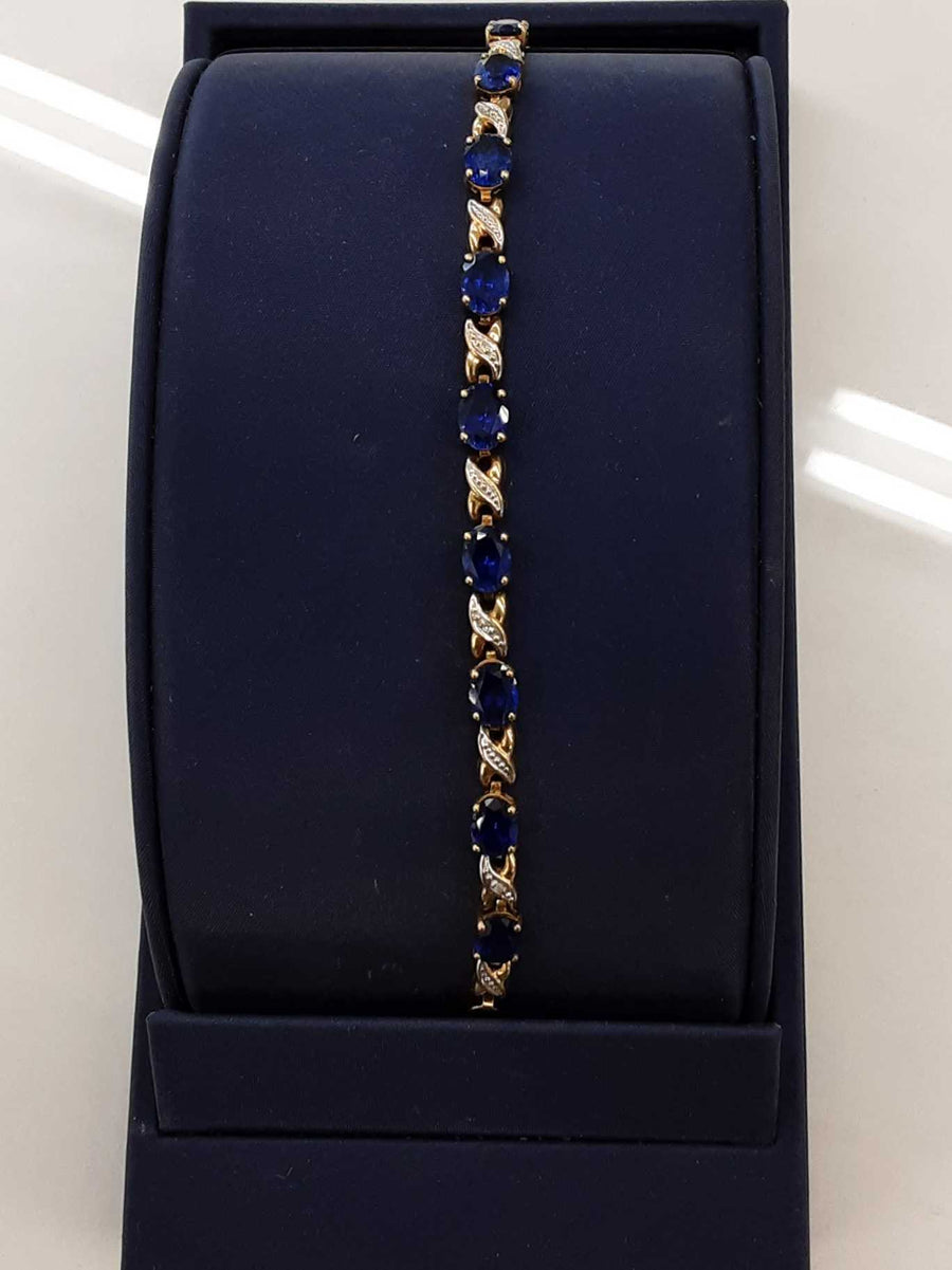 Bracelet - Yellow Gold 10k (.417) 8.4 grams 8 inch