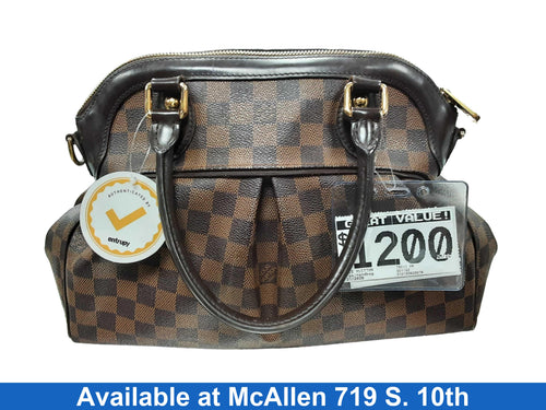 Louis Vuitton Trevi Pm Brown Purse / Handbag