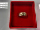 Ring - Wedding Band - Yellow Gold 14k (.585) 3.5 grams Size 20