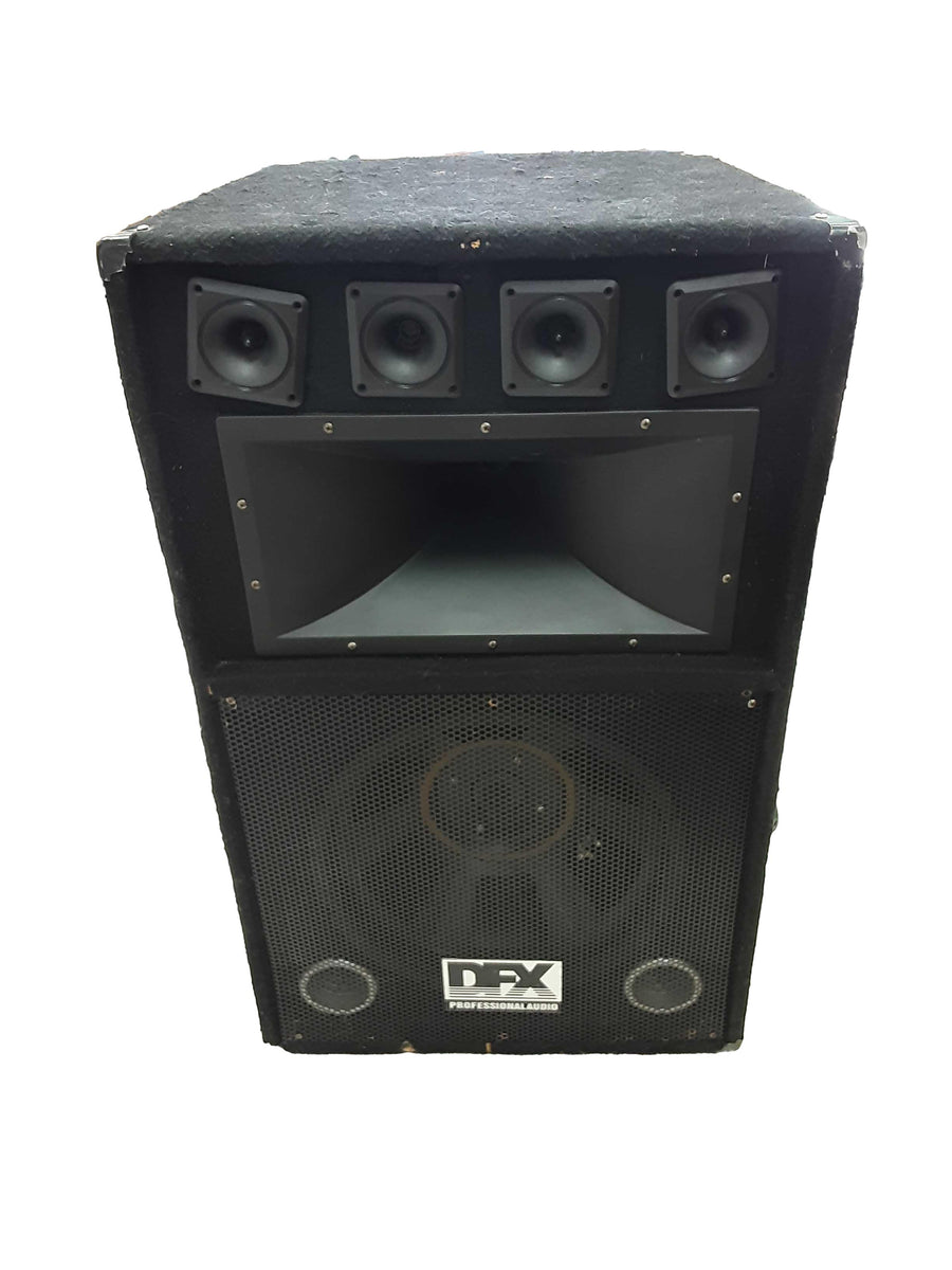Dfx Dfx 1500 Pro Black Sub-Woofer