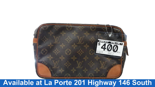 Louis Vuitton Compiegne 28 Brown Purse / Handbag