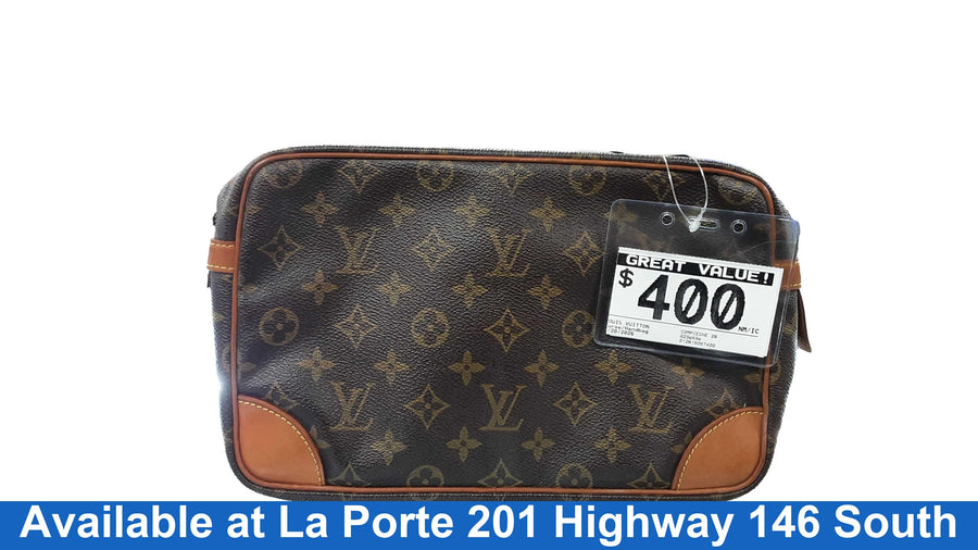 Louis Vuitton Compiegne 28 Brown Purse / Handbag