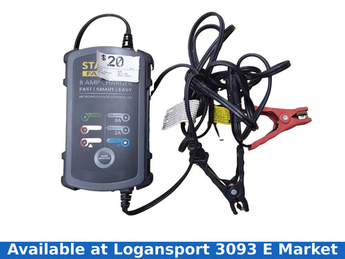Stanley Bc8s Gray Battery Charger