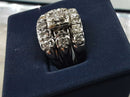 Women's Ring - White Gold 14k (.585) 9.1 grams Size 20