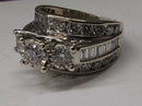 Women's Ring - White Gold 14k (.585) 12.32 grams Size 8