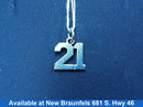 Symbol Pendant - Silver 1.7 grams