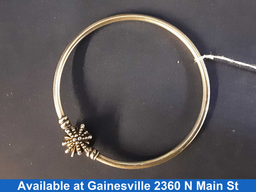 Bangle Bracelet - Silver 10.1 grams 8 inch