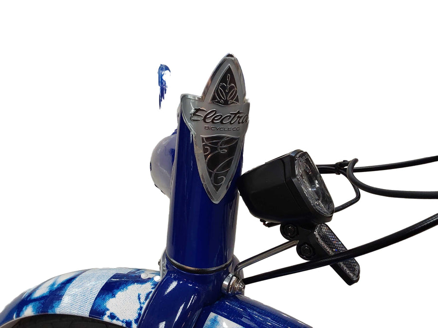 Electra Cruiser Go Blue Moped / Vespa
