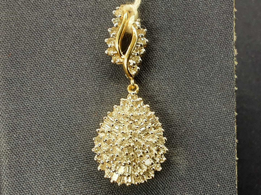 Diamond Pendant - Yellow Gold 10k (.417) 2 grams