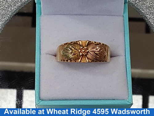 Men's Ring - Black Hills Gold 10k (.417) 5.9 grams Size 14.5