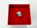 Ring - Wedding Set - White Gold 14k (.585) 6.2 grams Size 6