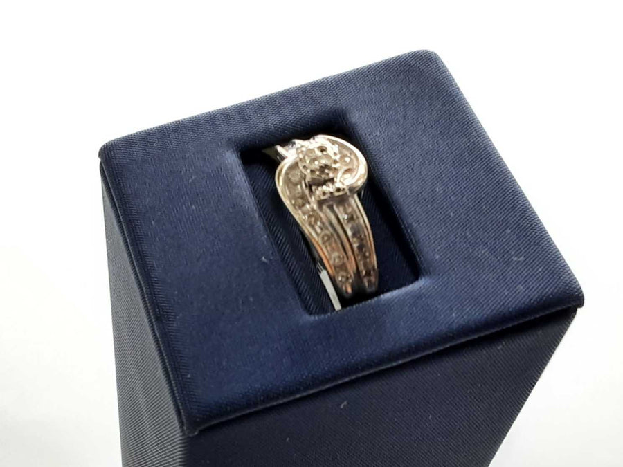 Ring - Engagement Set - Yellow Gold 10k Size 9