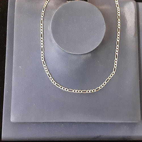 Figaro Chain - Yellow Gold 10k (.417) 3.8 grams 20 inch