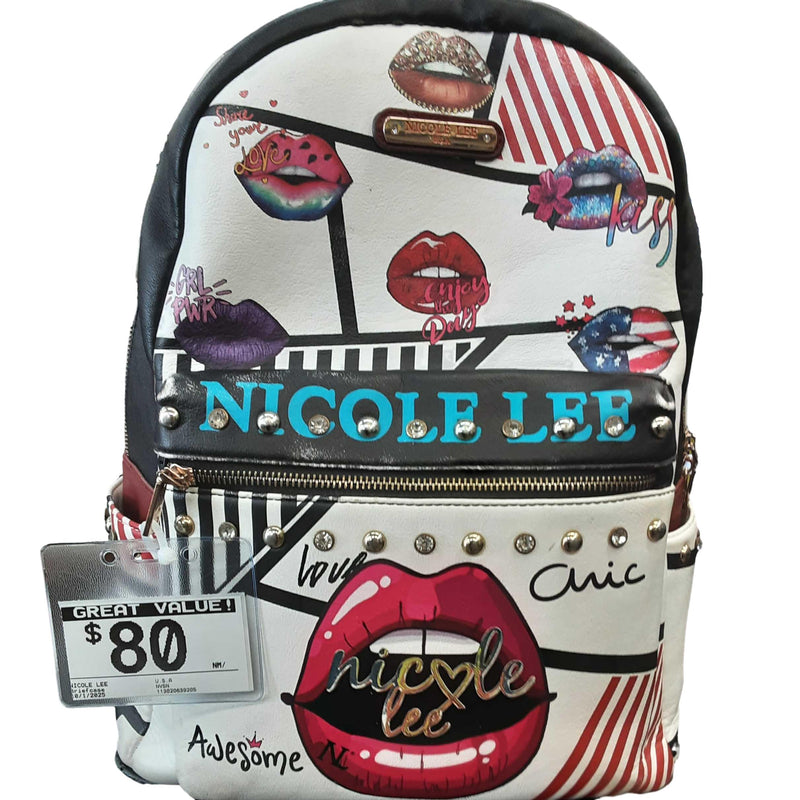 Nicole Lee U.s.a White Backpack / Briefcase / Bag