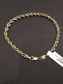 Rope Bracelet - Yellow Gold 10k (.417) 6.6 grams 8 inch