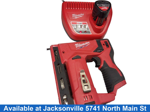 Milwalkee 2447-20 Red Cordless Stapler