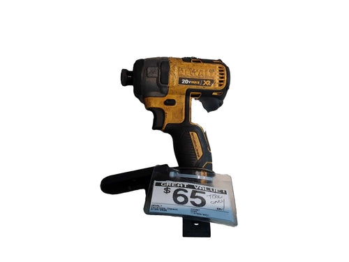 Dewalt Dcf887 Yellow Cordless Impact Drill