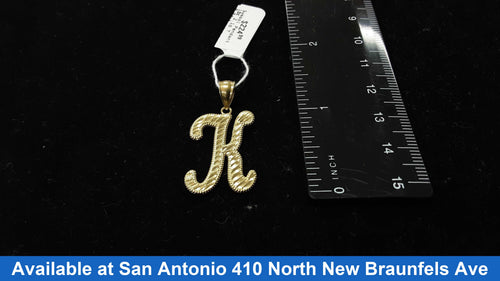 Symbol Pendant - Yellow Gold 10k (.417) 2.1 grams