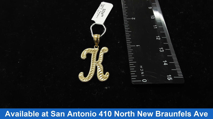 Symbol Pendant - Yellow Gold 10k (.417) 2.1 grams