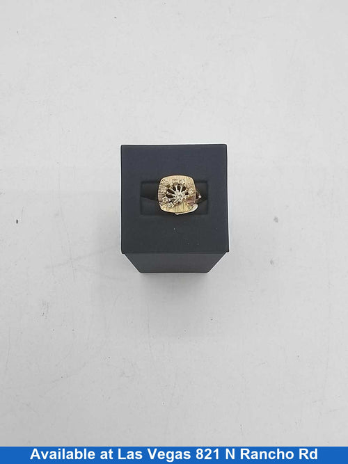 Women's Ring - Yellow Gold 14k (.585) 5.8 grams Size 20