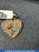 Pendant - Yellow Gold 10k (.417) 2.2 grams