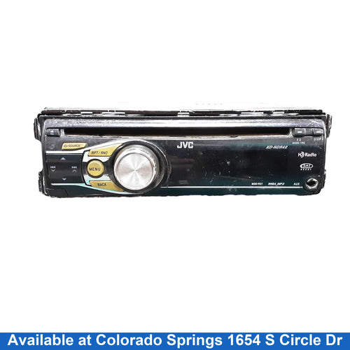 Jvc Kd-hdr40 Black Car Audio System