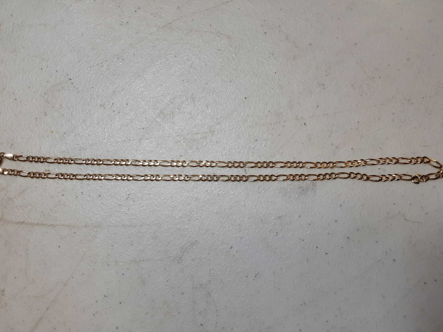 Figaro Chain - Yellow Gold 14k (.585) 11.9 grams 21 inch