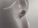 Earrings - White Gold 10k (.417) 2.3 grams