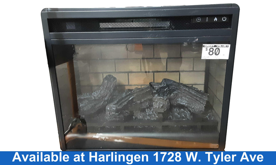 Electric Fireplace Ef30-23b Black Space / Room Heater