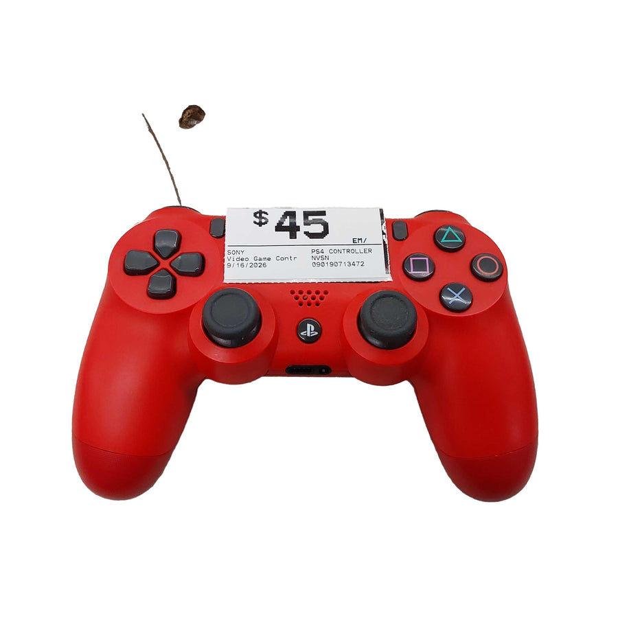Sony Ps4 Controller Red Gaming Controller