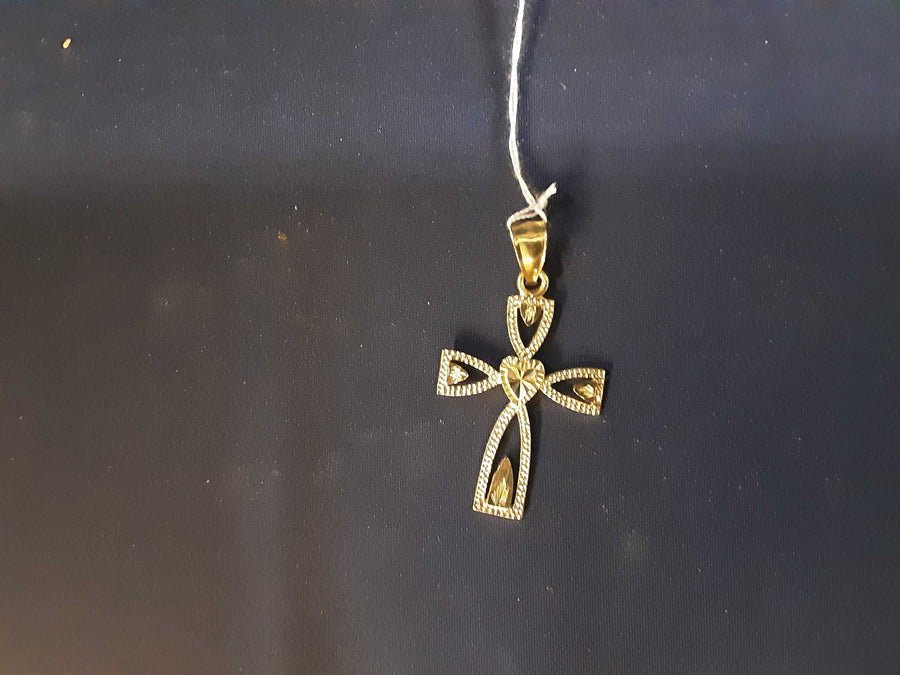 Religious Pendant - Yellow Gold 10k (.417) 2 grams