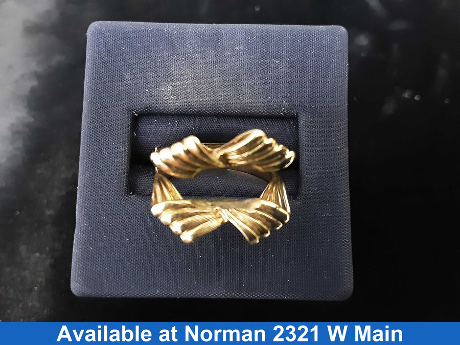 Women's Ring - Yellow Gold 14k (.585) 6.5 grams Size 5