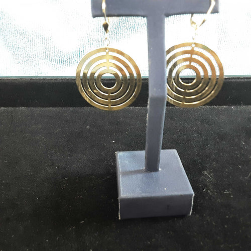 Hoop Earrings - Yellow Gold 14k (.585) 7.8 grams