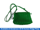 Bottega Veneta Loop Mini Green Purse / Handbag