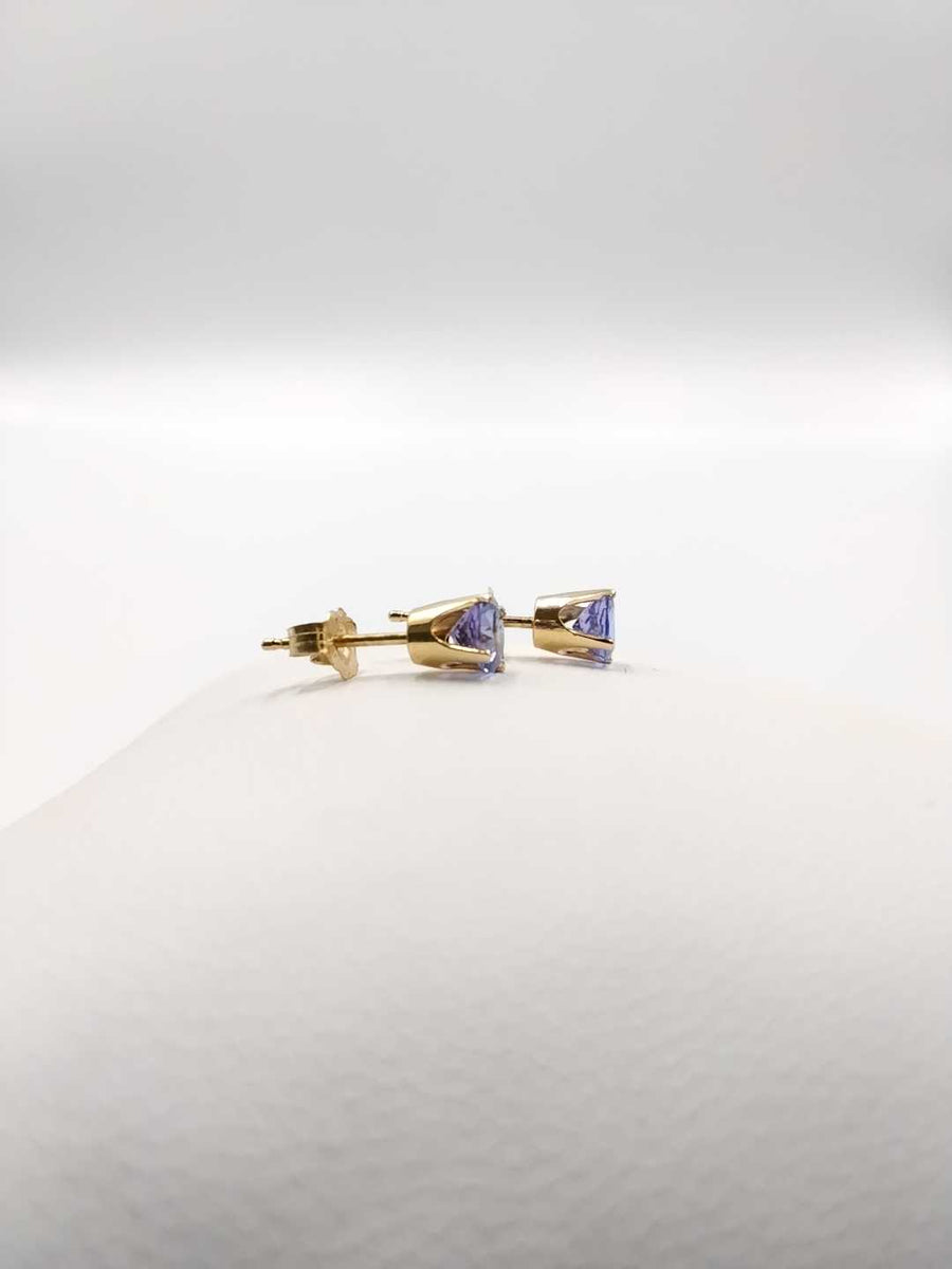 Single Stud Earring - Yellow Gold 14k (.585) 0.8 grams