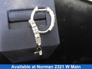 Bangle Earrings - White Gold 10k (.417) 3.2 grams