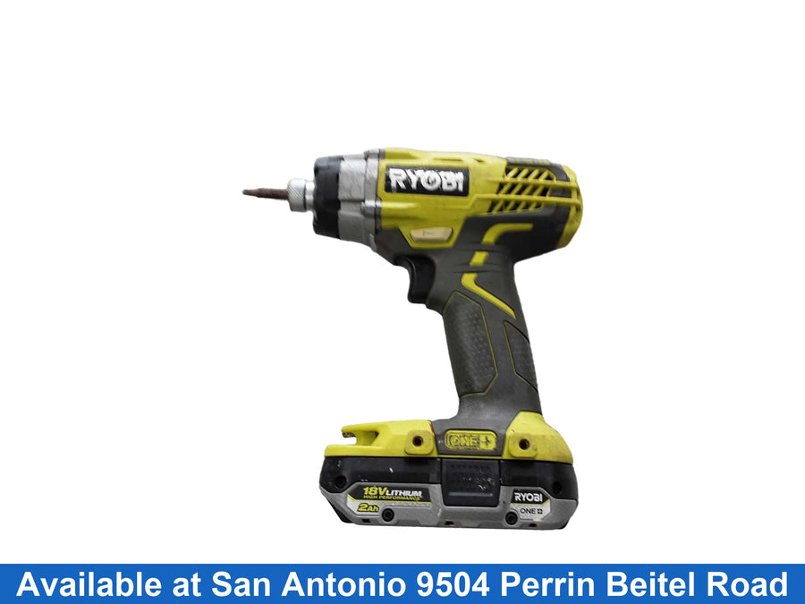 Ryobi P237 Gray Cordless Standard Drill