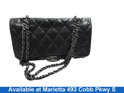 Chanel Black Quilt Black Purse / Handbag