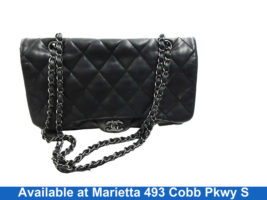 Chanel Black Quilt Black Purse / Handbag