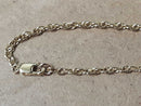 Rope Chain - Yellow Gold 14k (.585) 5.1 grams 12 inch