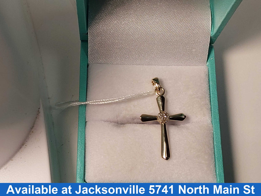 Religious Pendant - Yellow Gold 10k (.417) 0.9 grams