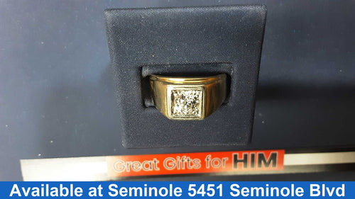 Men's Ring - Yellow Gold 10k (.417) 6.3 grams Size 10.5