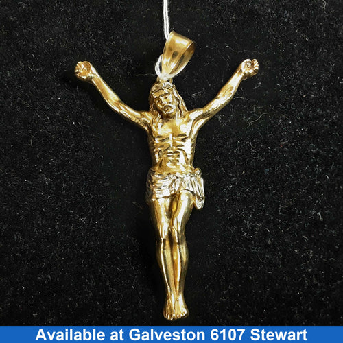 Religious Pendant - Yellow Gold 10k (.417) 8.1 grams