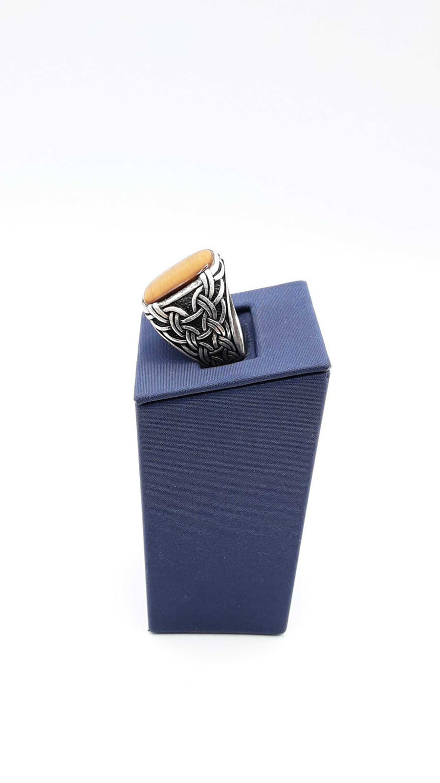 Men's Ring - Silver 12.4 grams Size 10