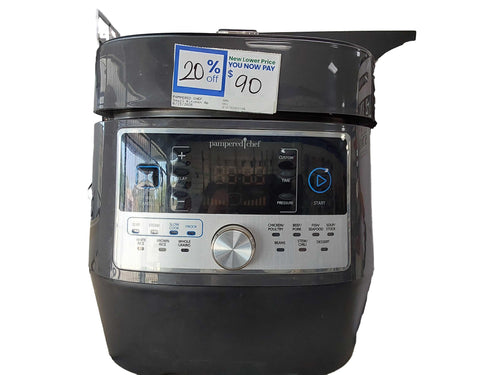 Pampered Chef Black Small Kitchen Appliance