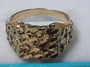 Men's Ring - Yellow Gold 10k (.417) 3.9 grams Size 7
