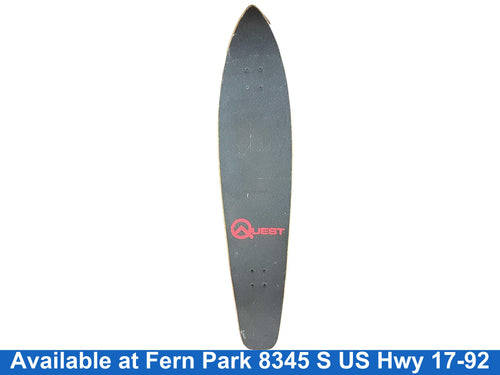 Quest Black Skateboarding / Longboarding Equipment