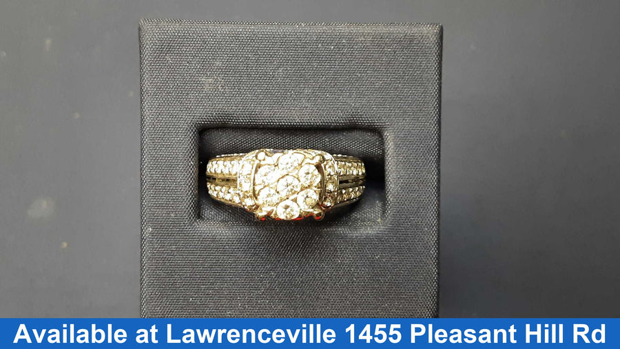 Women's Ring - White Gold 14k (.585) 8.2 grams Size 9