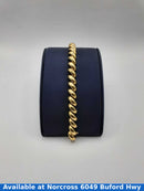 14k Macaroni Bracelet
