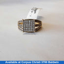 Women's Ring - Yellow Gold 10k (.417) 3.6 grams Size 7